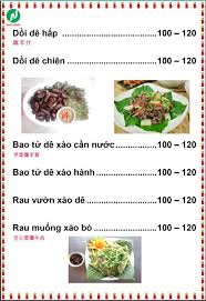 Menu De Tuoi Ninh Binh 2