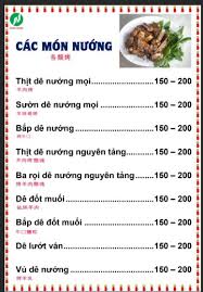 Menu De Tuoi Ninh Binh 3